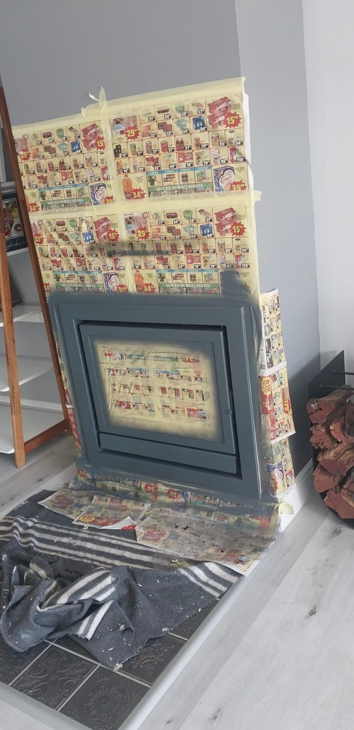 Fireplace Painting & Refurbishing Service